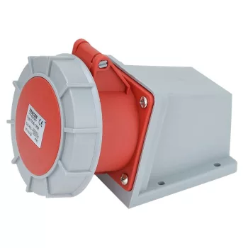   TRACON TICS-1252 - Felületre szerelhető ipari csatlakozóaljzat 32A, 400V, 3P+N+E, 6h, IP67