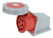 TRACON TICS-1252 - Felületre szerelhető ipari csatlakozóaljzat 32A, 400V, 3P+N+E, 6h, IP67