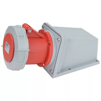   TRACON TICS-134 - Felületre szerelhető ipari csatlakozóaljzat 63A, 400V, 3P+E, 6h, IP67