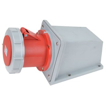   TRACON TICS-145 - Felületre szerelhető ipari csatlakozóaljzat 125A, 400V, 3P+N+E, 6h, IP67