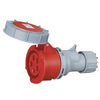   TRACON TICS-2152H - Ipari csatlakozóaljzat, fokozott védelemmel 16A, 400V, 3P+N+E, 6h, IP67