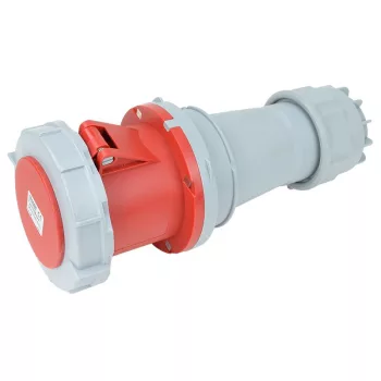   TRACON TICS-244 - Ipari csatlakozóaljzat, fokozott védelemmel 125A, 400V, 3P+E, 6h, IP67