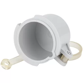   TRACON TICSCAP164 - Vízálló takarósapka csatlakozódugóhoz TICS-0142H.. (16A,4P) d=51mm, IP67