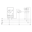 TRACON TIR-FR1 - Ütemadó 250V AC, 0,5s / 0-12s, 5A/250V AC, 10A/24V AC/DC