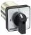 TRACON TKB-129/4 - Választókapcsoló, 0-1-2 400V, 50Hz, 125A, 2×4P, 30kW, 88×88mm, 90°