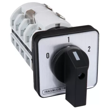   TRACON TKM-32/D - Dahlander motorkapcsoló 400V, 50Hz, 32A, 11kW, 64×64mm,