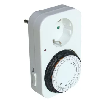   TRACON TKO-DH - Dugaszolható heti kapcsolóóra, elektromechanikus 230V, 16A, IP20