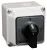 TRACON TKV-329/3T - Tokozott választókapcsoló, 1-0-2 400V, 50Hz, 32A, 2×3P, 11kW, 64×64mm, 90°, IP44