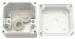 TRACON TK/T1+F1/ - Összeállított tokozat 20 A-es TK kézikapcsolókhoz IP44