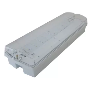   TRACON TLBVLED30NM - LED-es vészvilágító lámpatest,állandó üzem/készenléti 230V,50 Hz,4W,28×LED,3h,3,6V/1800mAh,Ni-Cd,IP65