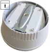 TRACON TLBVM3W - Ledes vészvilágító lámpatest,készenléti üzem 230V, 50Hz, 3W, 1×LED, 3h, 4,8V/900 mAh, Ni-Cd,