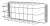 TRACON TLBVR - Labdavédő rács TLBV vészvilágítóhoz TLBV, 450x160x110mm