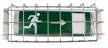 TRACON TLBVR - Labdavédő rács TLBV vészvilágítóhoz TLBV, 450x160x110mm