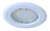 TRACON TLC-2W - Beépíthető lámpatest spot fényforrásokhoz, fehér max.50W, MR16, D=82mm