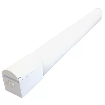   TRACON TLFLEDS15NW - Védett integrált LED-es bútorvilágító csatlakozóaljzattal 230 V, 50 Hz, 15 W, 1080 lm, 4000 K, IP44, EEI=G