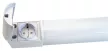 TRACON TLFLEDS8NW - Védett integrált LED-es bútorvilágító csatlakozóaljzattal 230 V, 50 Hz, 8 W, 720 lm, 4000 K, IP44, EEI=G
