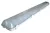 TRACON TLFVLED212 - Védett lámpatest LED csövekhez, egyoldalas betáp 230 V, 50 Hz, G13, 1200 mm, IP65, ABS/PC,