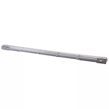   TRACON TLFVLEDN112 - Védett lámpatest LED csövekhez, egyoldalas betáp 230 V, 50 Hz, G13, 1200 mm, IP65, ABS/PC,