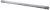 TRACON TLFVLEDN112 - Védett lámpatest LED csövekhez, egyoldalas betáp 230 V, 50 Hz, G13, 1200 mm, IP65, ABS/PC,