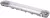 TRACON TLFVLEDN206 - Védett lámpatest LED csövekhez, egyoldalas betáp 230 V, 50 Hz, G13, 600 mm, IP65, ABS/PC
