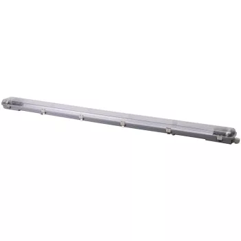   TRACON TLFVLEDN212 - Védett lámpatest LED csövekhez, egyoldalas betáp 230 V, 50 Hz, G13, 1200 mm, IP65, ABS/PC,