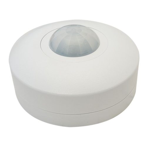 TRACON TMB-011 - Mozgásérzékelő, mennyezetre, fehér 230V, 50Hz, 360°, 10s-15min, IP20