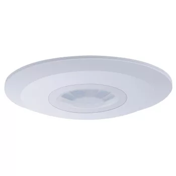   TRACON TMB-011L - Mozgásérzékelő, mennyezetre, lapos, fehér 230V, 50Hz, 360°, 1-6m, 10s-15min, 3-2000lux, IP20