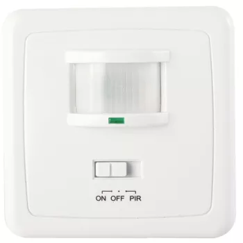   TRACON TMB-060 - Mozgásérzékelő, süllyesztett, fehér 230V, 50 Hz 160°, 3-2000lux, 10s-7min, IP20