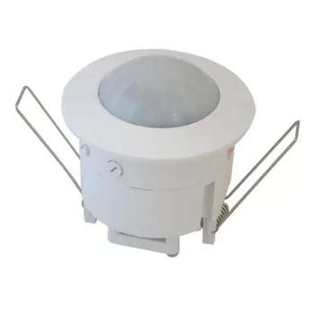   TRACON TMB-061 - Mozgásérzékelő, álmenyezetbe szerelhető, fehér 230V, 50Hz, 360°, 3-2000lux, 10s-15min, IP20