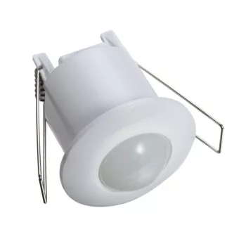   TRACON TMB-061M - Mozgásérzékelő, süllyeszthető, mini, fehér 230V, 50Hz, 360°, 1-6m, 10s-15min, 3-2000lux, IP20