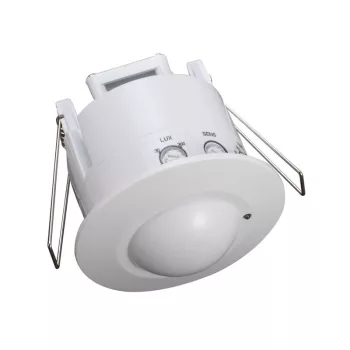   TRACON TMB-061R - Mozgásérzékelő, süllyeszthető, radaros, fehér 230V, 50Hz, 5,8GHz, 360°, 1-8m, 10s-12 min, 3-2000lux, IP20