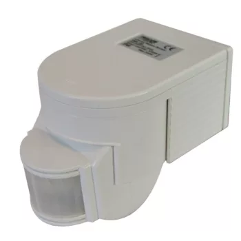   TRACON TMB-108 - Mozgásérzékelő, infra falra 230V, 50Hz, 180°, max. 12m, 10s-7min, 3-2000lux, IP44