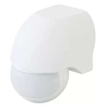   TRACON TMB-112 - Mozgásérzékelő, infra falra, fehér 230V, 50Hz, 180°, max. 12m, 10s-15min, 3-2000lux, IP44