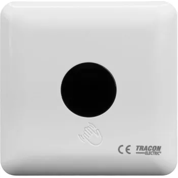   TRACON TMB-126 - Mozgásérzékelő, infra, szerelvénydobozba,rövidtávú érzékelés 230V, 50Hz, 180°, 5-6cm, 500W, IP20