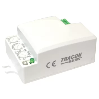   TRACON TMB-L01D - Mozgásérzékelő, mikrohullámú, lámpába 230V, 50Hz, 5,8GHz, 360°, 1-8m, 10s-12min, 3-2000lux, IP20