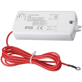   TRACON TMBC125 - Kapacitív érintőkapcsoló 230V, 50Hz, 500/200W, IP20