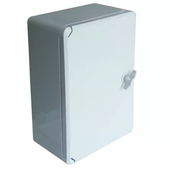   TRACON TME282113 - Műanyag elosztószekrény HxWxD=280x210x130mm, IP65, IK10, 1000V AC/DC, RAL7035