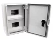 TRACON TME282113M - Műanyag elosztószekrény maszkos 2x6mod, HxWxD=280x210x130mm, IP65, IK10, 1000V AC/DC
