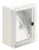 TRACON TME282113T - Műanyag elosztószekrény átlátszó ajtóval HxWxD=280x210x130mm, IP65, IK10, 1000V AC/DC, RAL7035