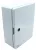 TRACON TME332513M - Műanyag elosztószekrény maszkos 2x9mod, HxWxD=330x250x130mm, IP65, IK10, 1000V AC/DC