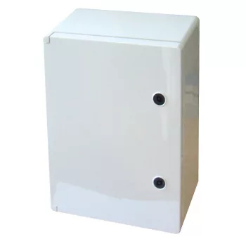   TRACON TME403017 - Műanyag elosztószekrény HxWxD=400x300x165mm, IP65, IK10, 1000V AC/DC, RAL7035