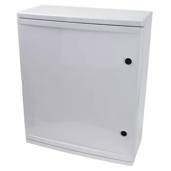   TRACON TME605022 - Műanyag elosztószekrény HxWxD=600x500x220mm, IP65, IK10, 1000V AC/DC, RAL7035