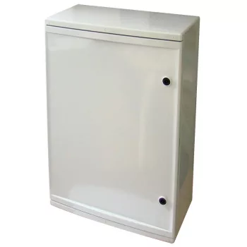   TRACON TME705025 - Műanyag elosztószekrény HxWxD=700x500x245mm, IP65, IK10, 1000V AC/DC, RAL7035