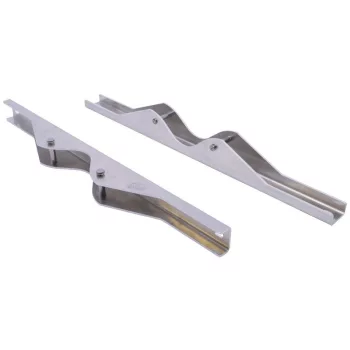   TRACON TMEK432 - Oszloprögzítő készlet (Al) L×W×D=345x25x1,5 mm