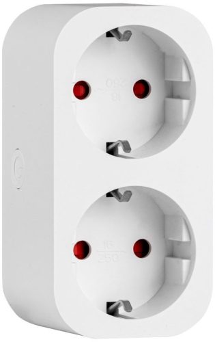 TRACON TNSM2 - Okos csatlakozó adapter 2xSCHUKO, 240VAC, 16A