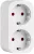 TRACON TNSM2 - Okos csatlakozó adapter 2xSCHUKO, 240VAC, 16A