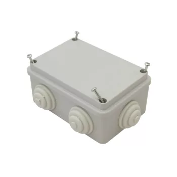   TRACON TQBY8125 - Kötődoboz, falon kívüli 80×120×50,IP55