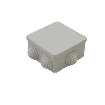 TRACON TQBY884 - Kötődoboz, falon kívüli 80×80×40,IP44