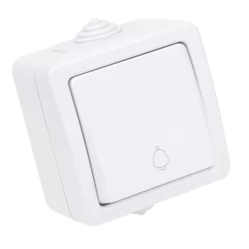   TRACON TR-PH07 - Falon kívüli csengőnyomó 10AX/250VAC, IP54, (N101)