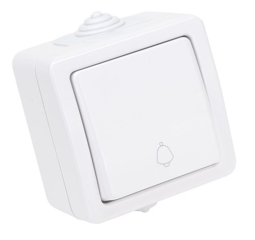 TRACON TR-PH07 - Falon kívüli csengőnyomó 10AX/250VAC, IP54, (N101)
